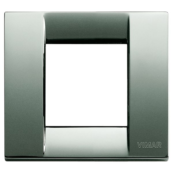 Classica plate 1-2M metal chrome image 1