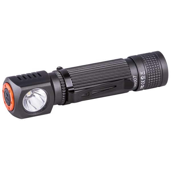 LED Mini Head Flashlight 3W 130Lm (16x150mm) Rechargeable 14500-USB-750mAh IP65 THORGEON image 2