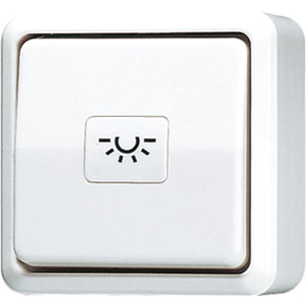 1-gang push-button 10 AX / 250 V ~ 634AWW image 2