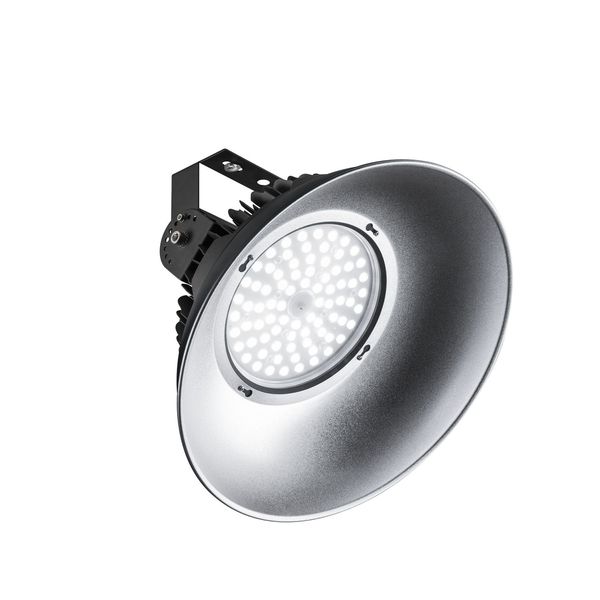 PARA FLAC DALI LED Pendant luminaire, black, 100W 4000K, IP65 image 1