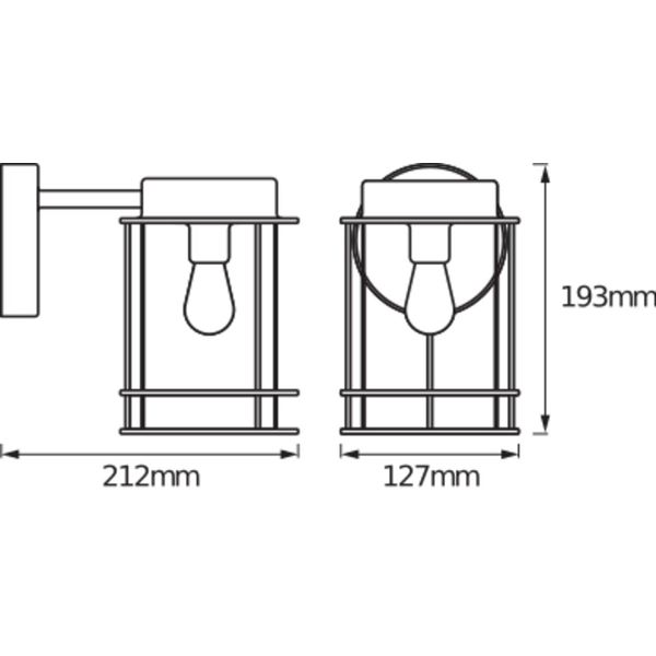 ENDURA® CLASSIC POST Down E27 image 10