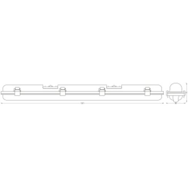 SUBMARINE SENSOR 120cm 16W 4000K image 3