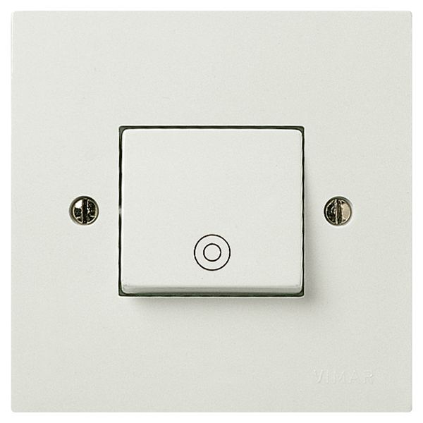 1P NO 10A push button white image 1