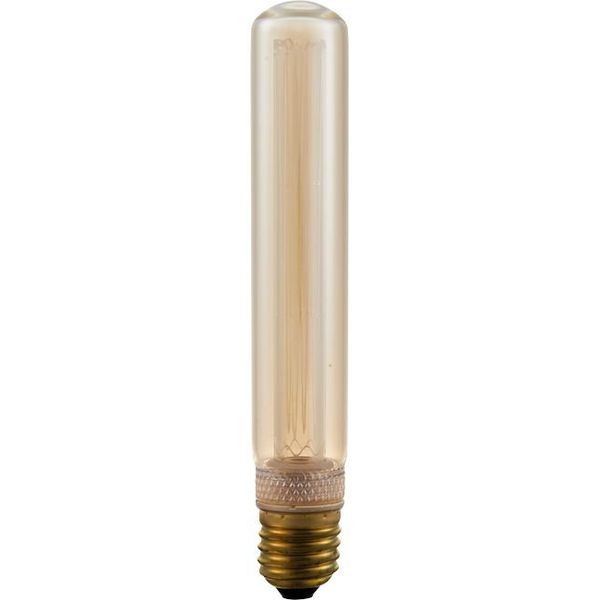 LED E27 Vintage Tube T30x185 230V 50Lm 2.5W 818 AC Gold Dim image 2