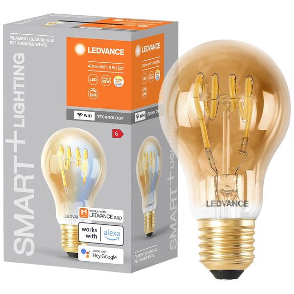 SMART+ WiFi Filament Classic Tunable White E27 image 2