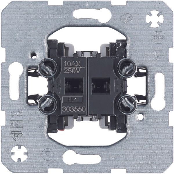 Series switch for hollow-wall mounting, module inserts image 1