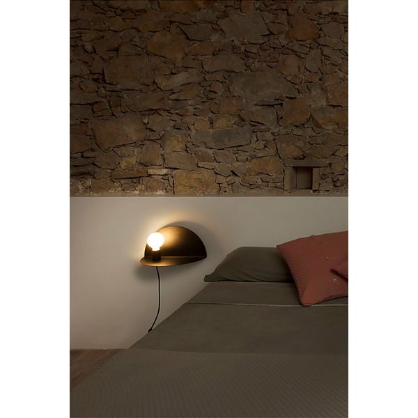 NIT BLACK WALL LAMP LEFT image 2