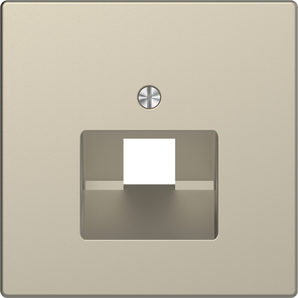 Central plate for RJ45 insert, 1-gang, sahara, System Design image 4