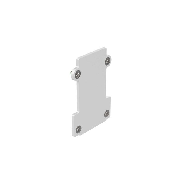 EGO END CAP RECESSED SENZA FORO WH image 2