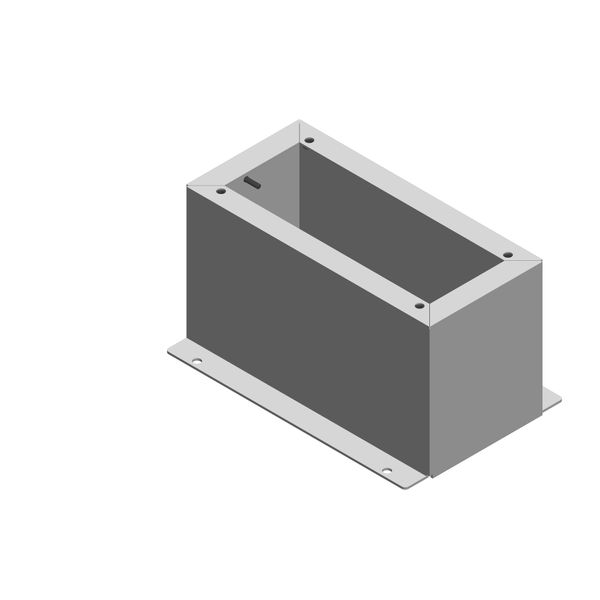 Plinth for charging poles eMC2, mounting base, 160 mm image 1