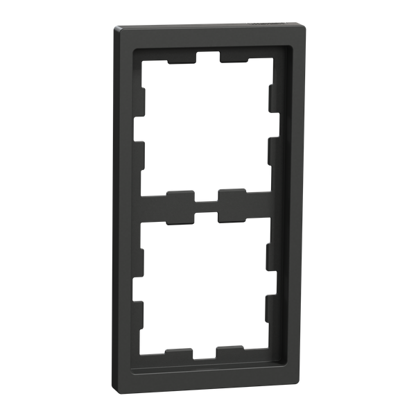 D-Life frame, 2-gang, anthracite image 5