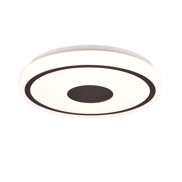 Bunda LED ceiling lamp 34 cm matt black image 1