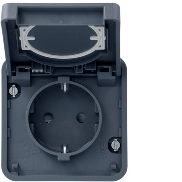 CUBYKO SOCKET SOCKET ASSEMBLY IP55 GRAY image 1