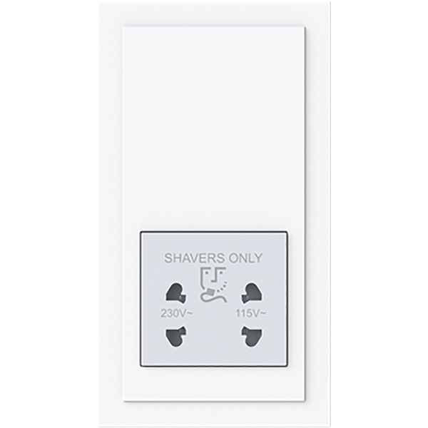 2332 UJBS-44G Shaver socket outlet image 1