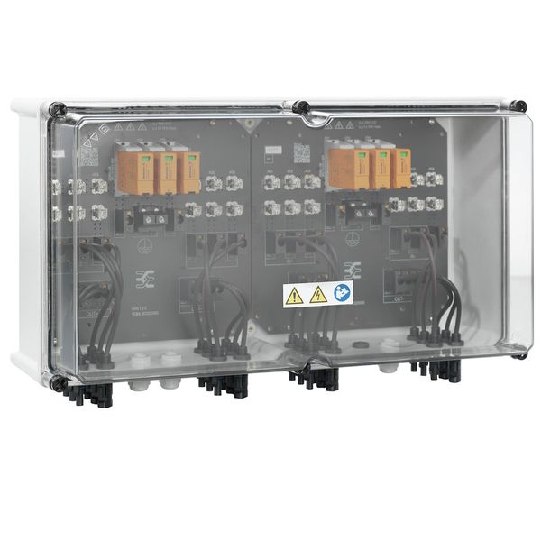 Combiner Box (Photovoltaik), 1000 V, 2 MPP's, 3 Inputs / 3 Outputs per image 1