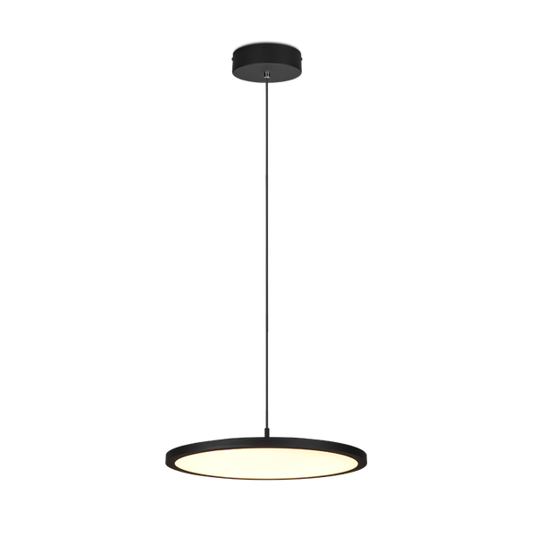 Tray LED pendant 1-pc matt black image 1