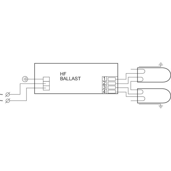 HF-B 158/258 TL-D EII 220-240V 50/60Hz image 5