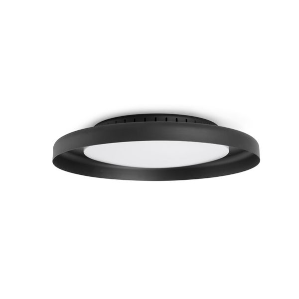 DOLME BLACK CEILING LAMP O400 LED 24W image 1