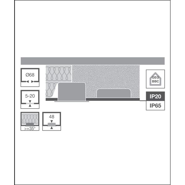 SPOT COMBO ADJUST V 5.5W CPS 60DEG IP65 WT image 14