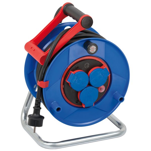 Garant Bretec IP44 cable reel for site and professional 25m H07RN-F 3G1.5 with increased touch protection image 1