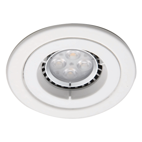 iCage Mini GU10 Die-Cast Fire Rated Downlight Matt White image 3