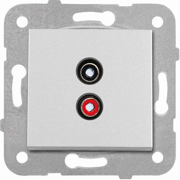 Novella-Trenda Silver Music Broadcast (Speaker) Socket image 1