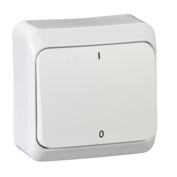 PRIMA - 2pole switch - 10AX, white image 4