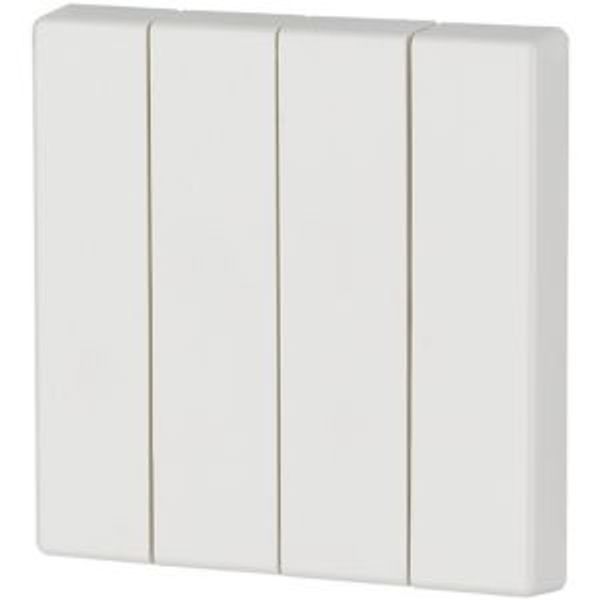 Rocker, 4-way, White, gloss image 2