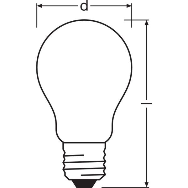 LED CLASSIC A DIM CRI97 S 4.2W 927 Frosted E27 image 7