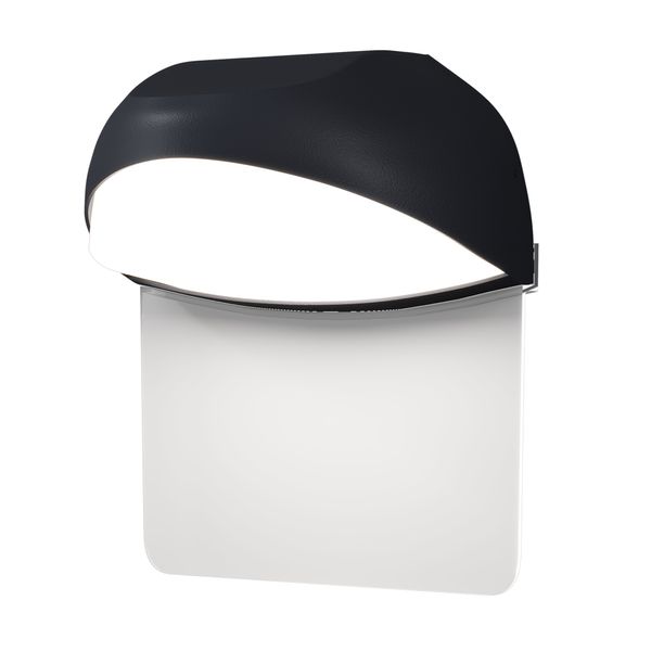 Outdoor Gloss Wall lamp Graphite image 1