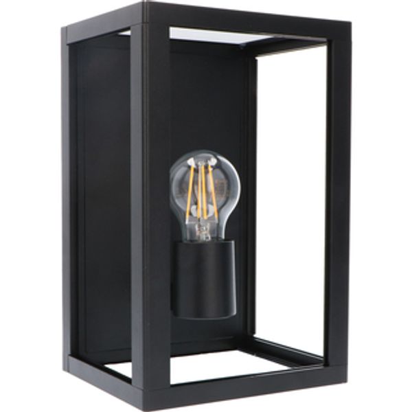 LED outdoor - wall light Den Haag - 1xE27 IP44  - Black  image 1