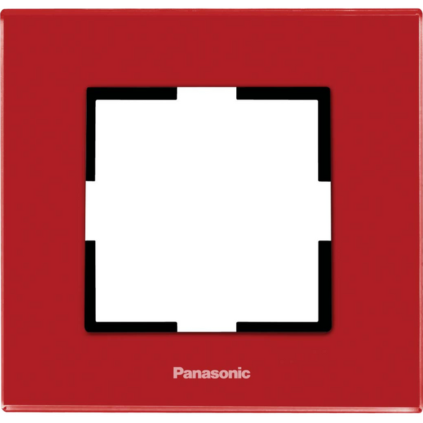 Karre Plus Accessory Glass - Maroon One Gang Frame image 1