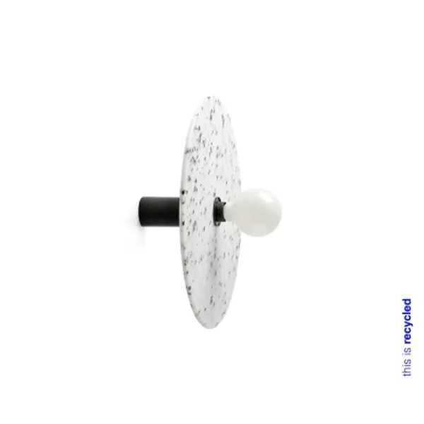 CONFETTI BLACK MARBLE WALL LAMP/CEIL.L. E27 ø45 image 1