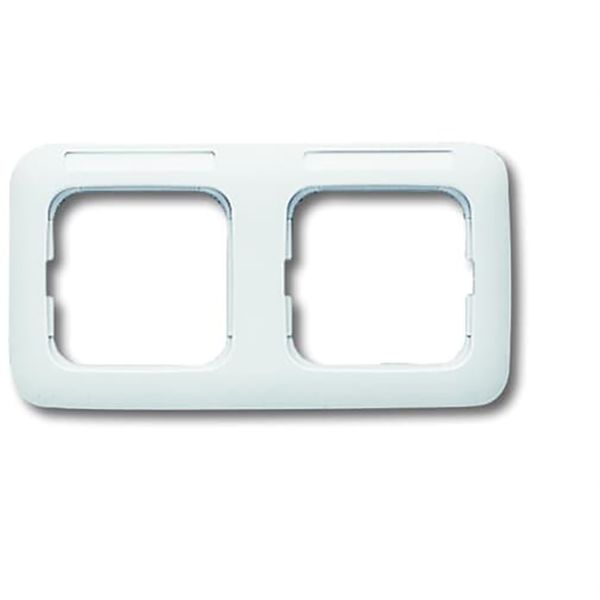 1732 NS-214 Cover Frame SI/Reflex SI Alpine white image 1