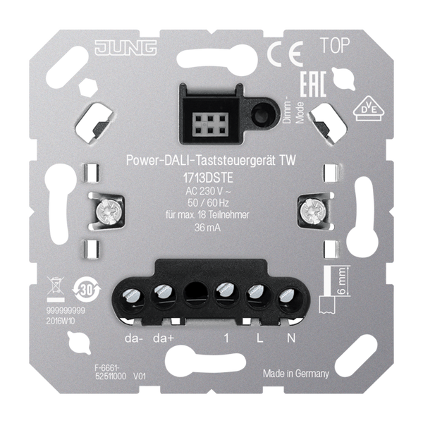 Dimmer Insert, Push-b. controller TW image 2