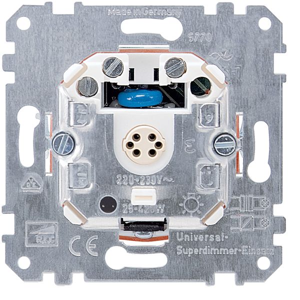 Universal super dimmer insert, 25-420 VA image 3