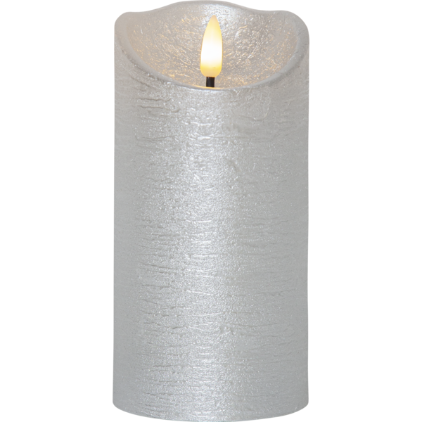 LED Pillar Candle Flamme Rustic image 1