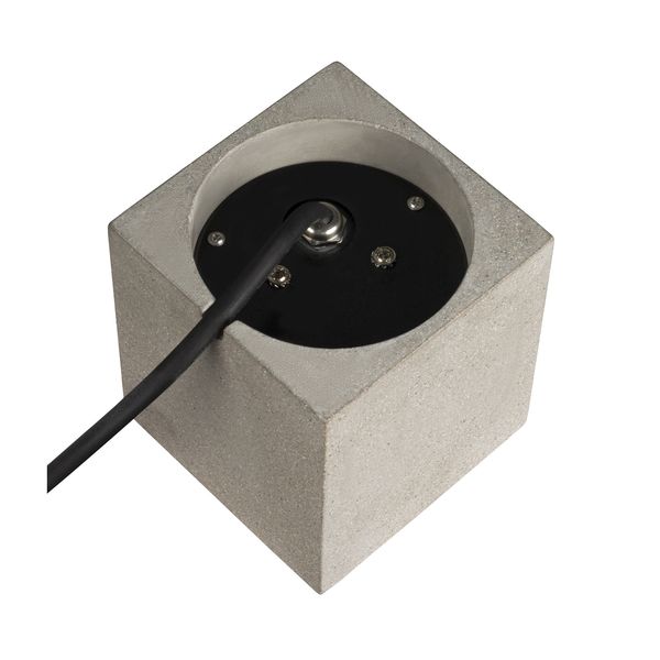 CONCRETO FL, Free-standing lamp square GU10 grey 10W image 3