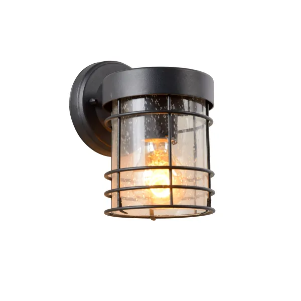 KEPPEL Wall Light IP23 E27 H19cm Black image 1