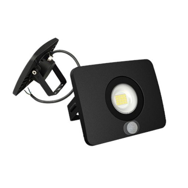 Floodlight LED 30W 5000K with sens. FLS-30BD LFI image 1