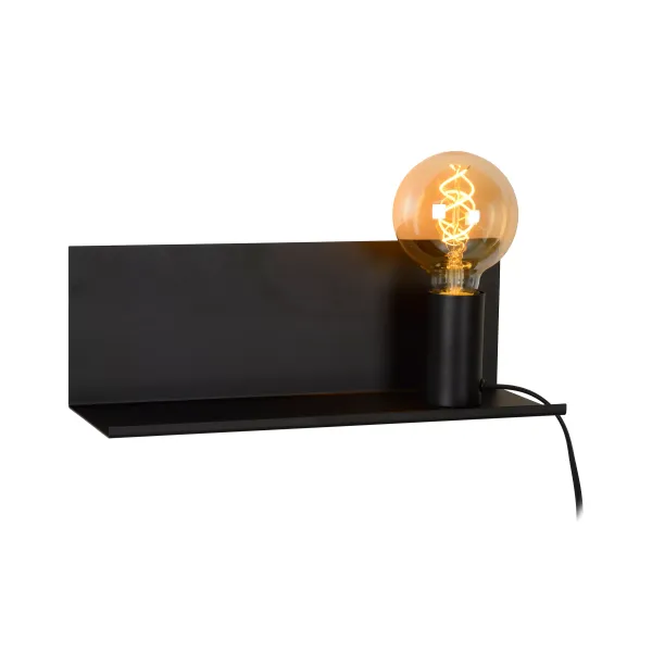 SEBO  Wall Light E27/40W L35 W12 H12cm Black image 1