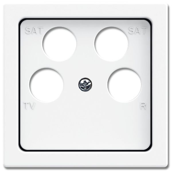1743/10-04-84 CoverPlates (partly incl. Insert) future®, Busch-axcent®, solo®; carat® Studio white image 1