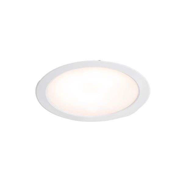 TOD WHITE RECESSED LAMP 24W 3000K image 1