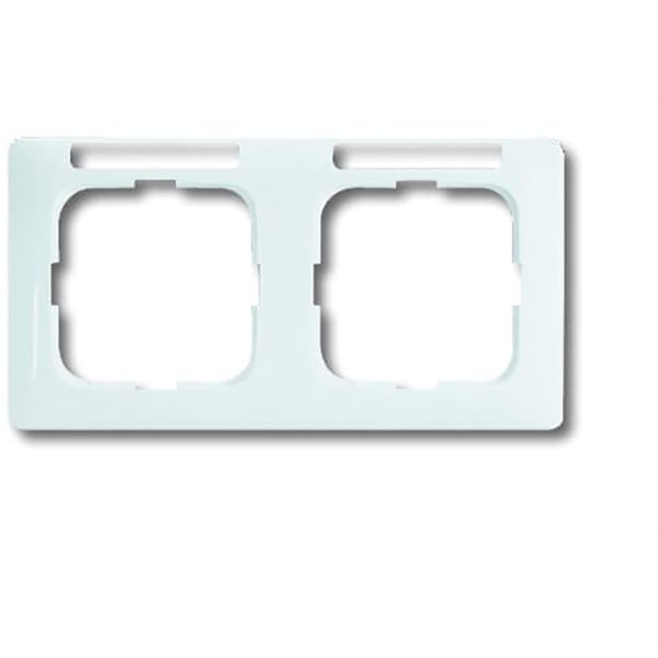 1732 NSKA-214 Cover Frame SI/Reflex SI Alpine white image 1