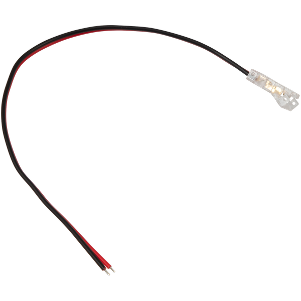 Pre-Wired Connector for LED Strip Single White IP20 10mm image 1