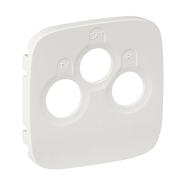 Cover plate Valena Allure - TV-R-SAT socket - pearl image 1