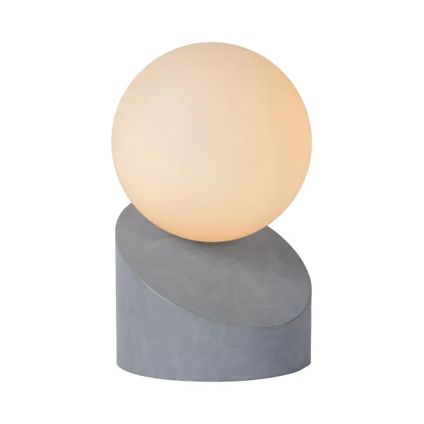 Gaism. LEN Table Lamp G9excl O10 H16cm Grey LUCIDE image 1