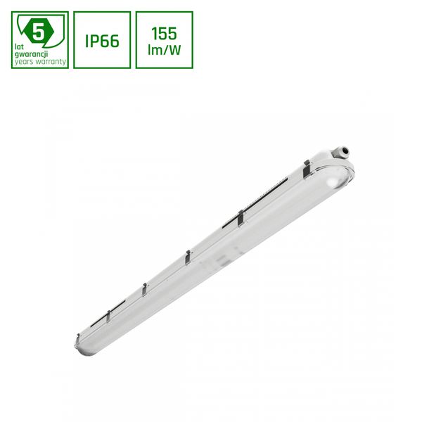 LIMEA GIGANT PRO HERMETIC 1200mm 40W/30W/20W/10W NW 230V 120DEG IP66 IK10 1190x72x70mm 5 years warranty image 1