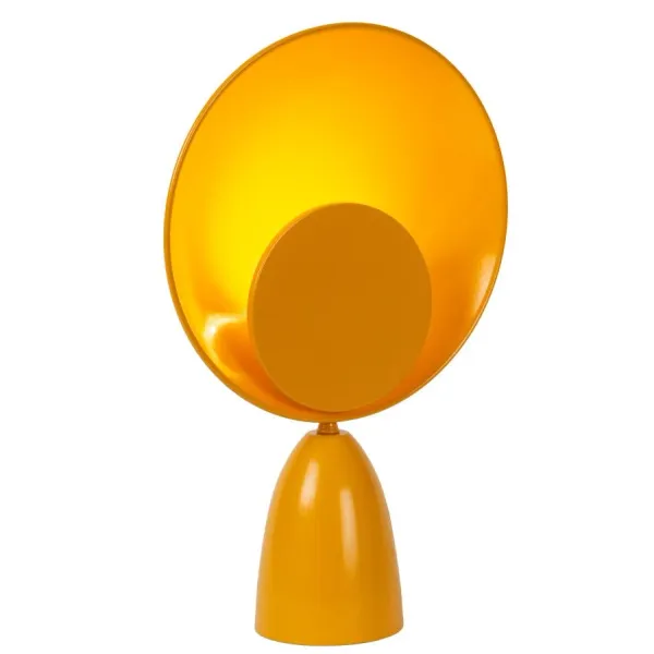 Lucide CASTAMAR - Table lamp - LED - 1x3W 3000K - Ocher yellow image 1