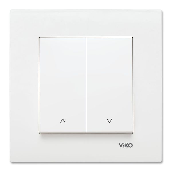 Karre White Blind Control Switch image 1